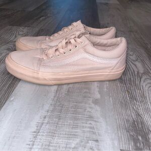 Vans Light Pink Womens Shoe Size 8, Old School Skater Low Top